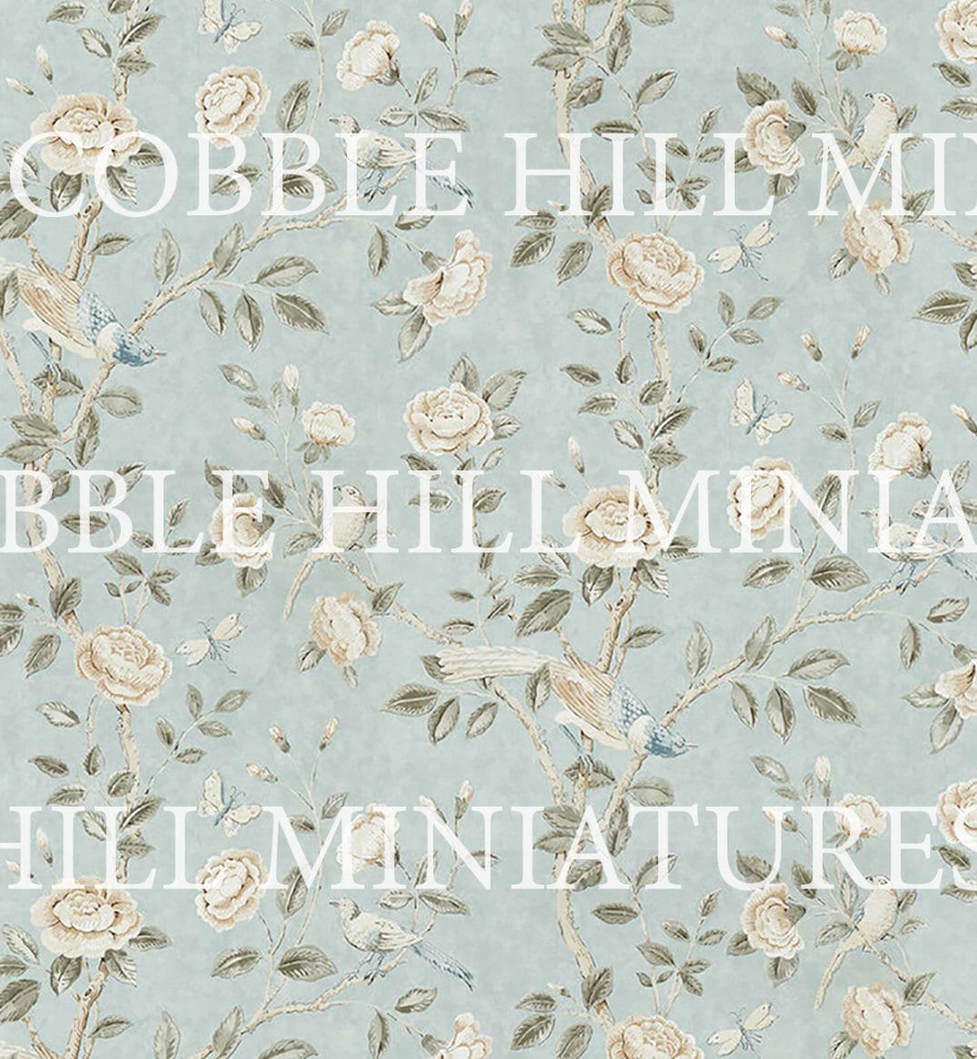 Rustic Blue Bird Floral