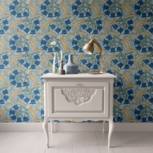 Bluebell: Maurice Pillard Verneuil, William Morris Style