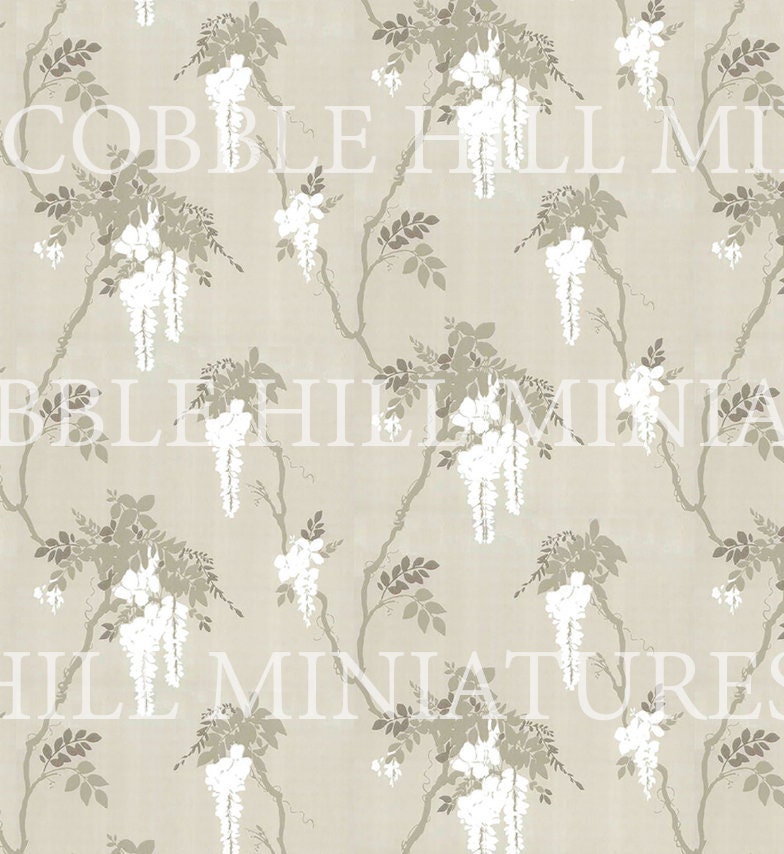 Taupe Weeping Floral